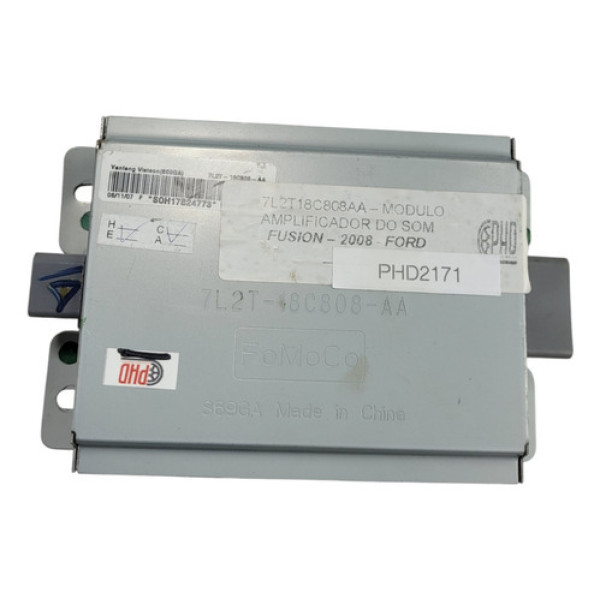 Modulo Central Amplificador Som Ford Fusion Sl5 2006 2009