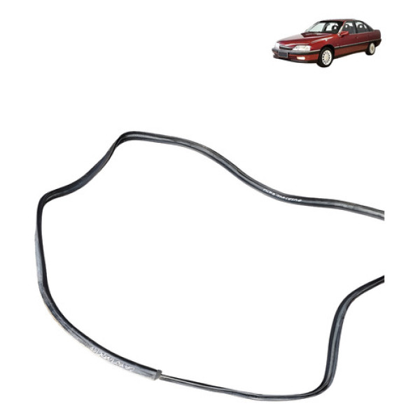 Borracha Vigia Vidro Traseiro Porta Mala Omega 1992 1993