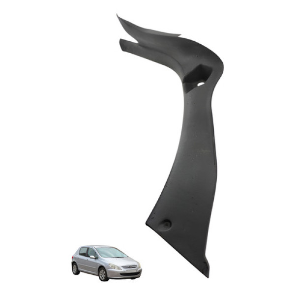 Soleira Porta Traseira Esquerda Peugeot 307 2005 2006 Preto