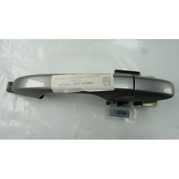 Maçaneta Externa Honda City 2010 Original D. D. Chumbo Prateado