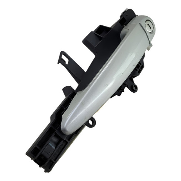 Macaneta Porta Externa Dianteira Esquerda Bmw 120i 2008 Preto Dianteira