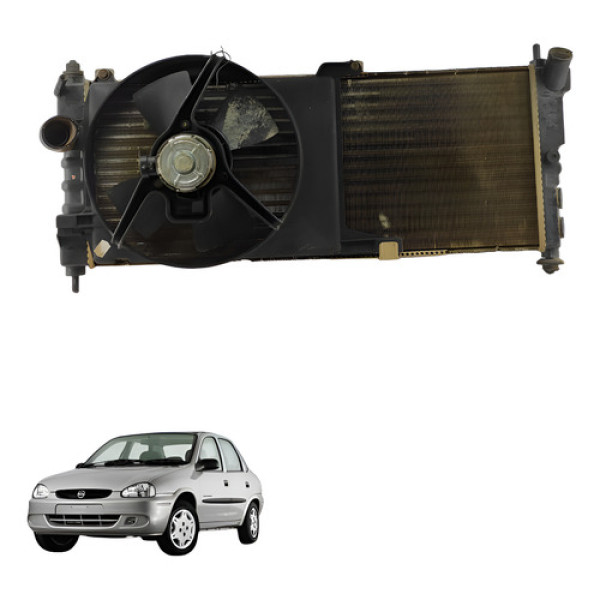 Radiador Ventoinha Chevrolet Corsa Classic 1.0 1998 2006