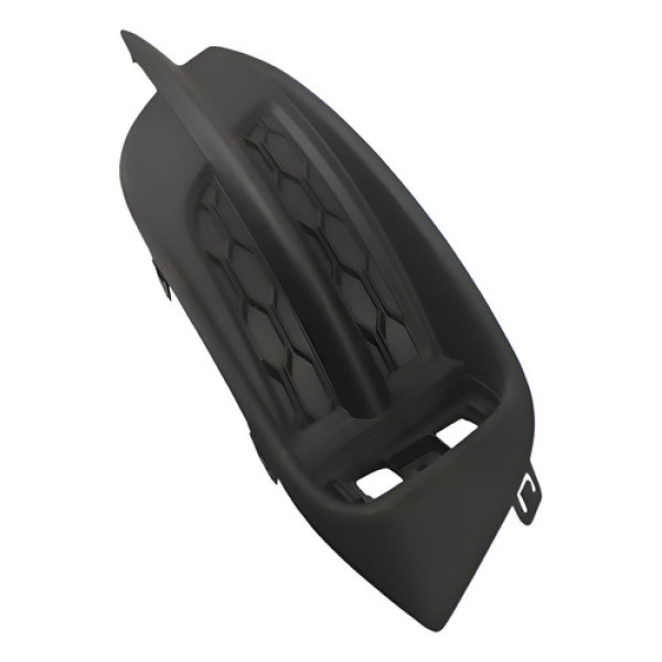 Moldura Parachoque Traseiro Direito Honda Civic 2017 2021 Preto