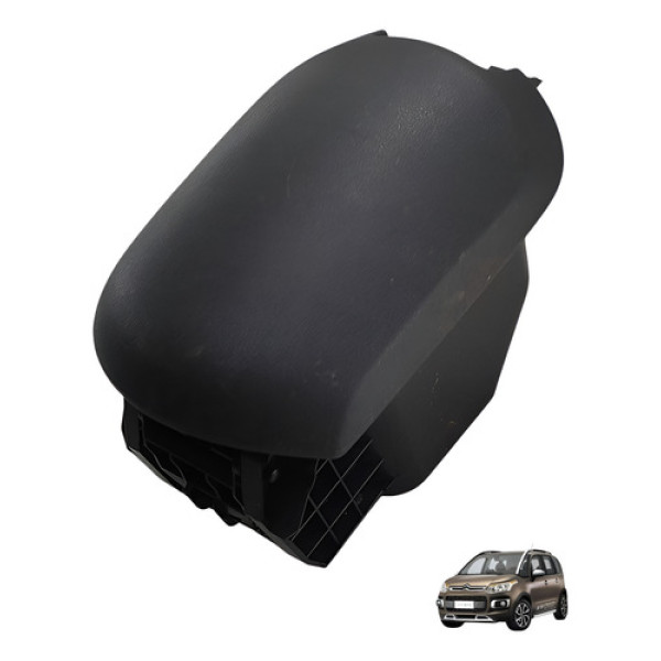 Encosto Apoio Braco Console Aircross 2011 2016 Preto