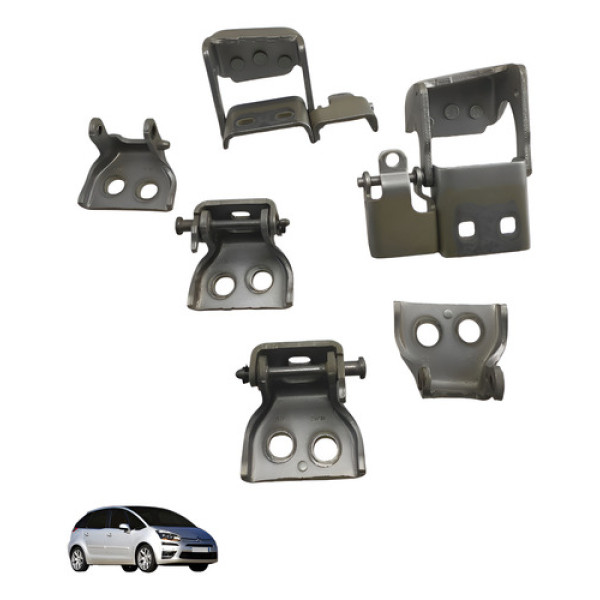 Kit Dobradica Porta Citroen Picasso 2.0 16v 2010 2011