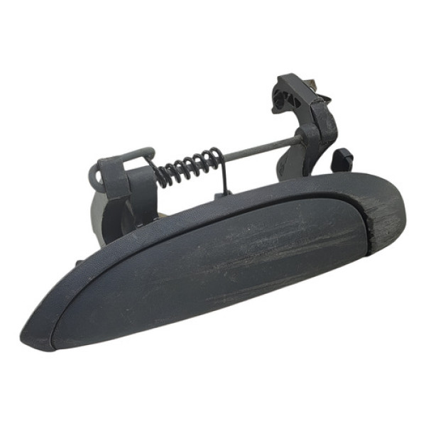 Macaneta Esquerdo Dianteira Traseira Renaut Clio 2010 2013 Preto Dianteira/traseira