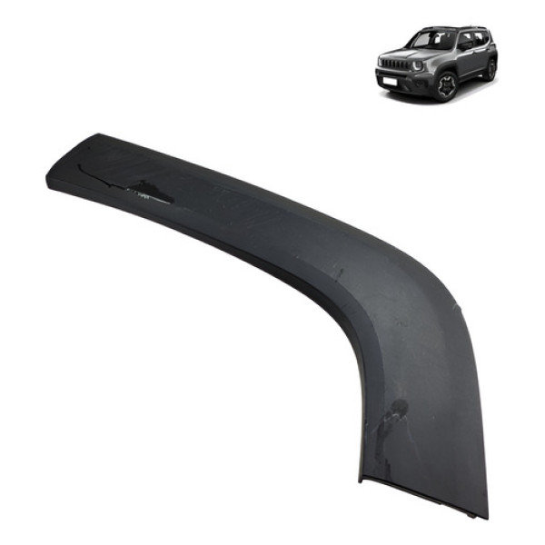 Moldura Lateral Traseira Esquerda Jeep 2015 2020 Preto