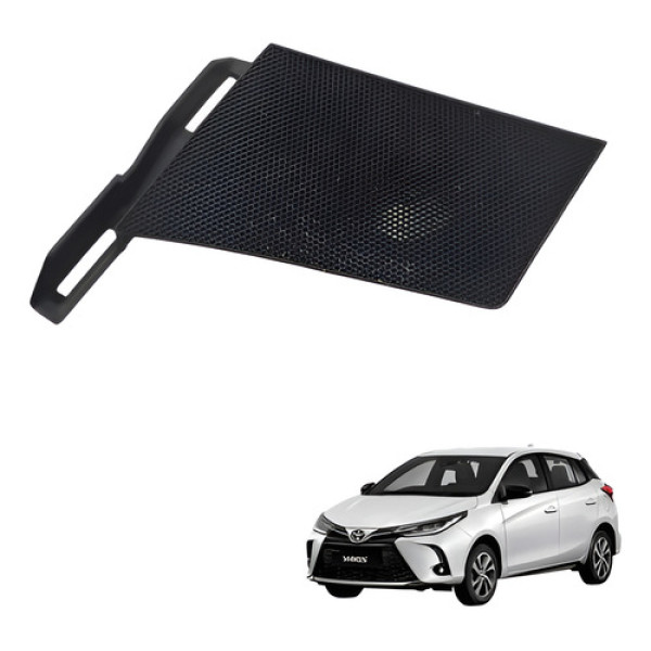 Moldura Tela Twetter Painel Esquerdo Yaris 2019 2021 Preto