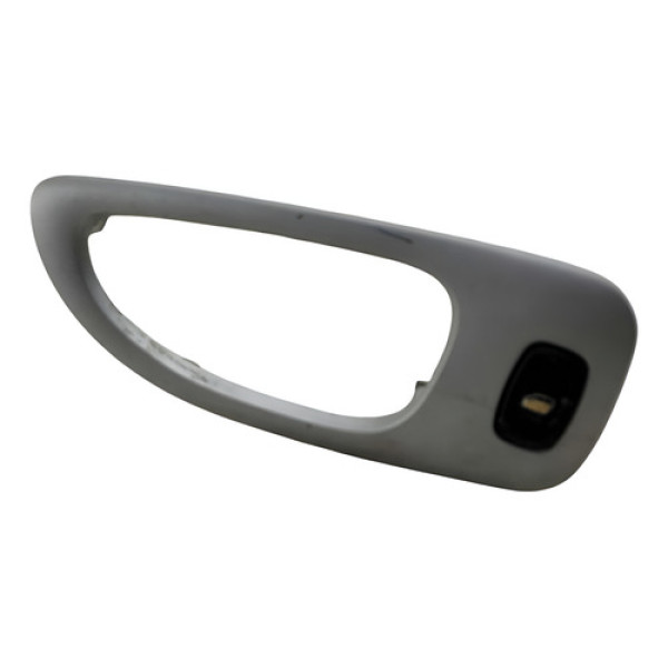 Moldura Macaneta Traseira Esquerda Peugeot 307 2007 2015 Cinza Dianteira/traseira