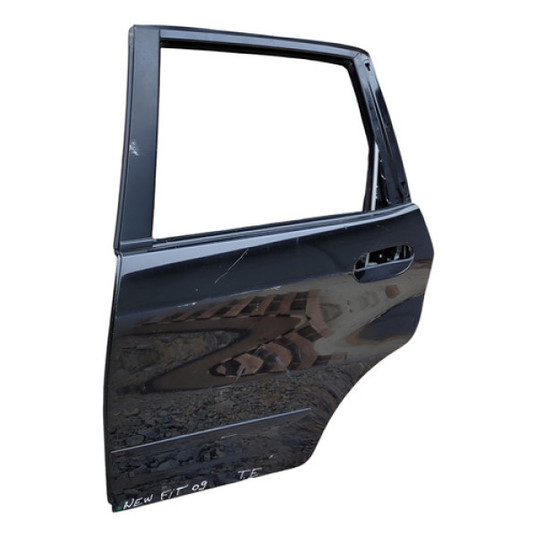 Porta Lateral Traseira Esquerda Honda New Fit 2015 2018 Traseira Esquerda Cinza-escuro