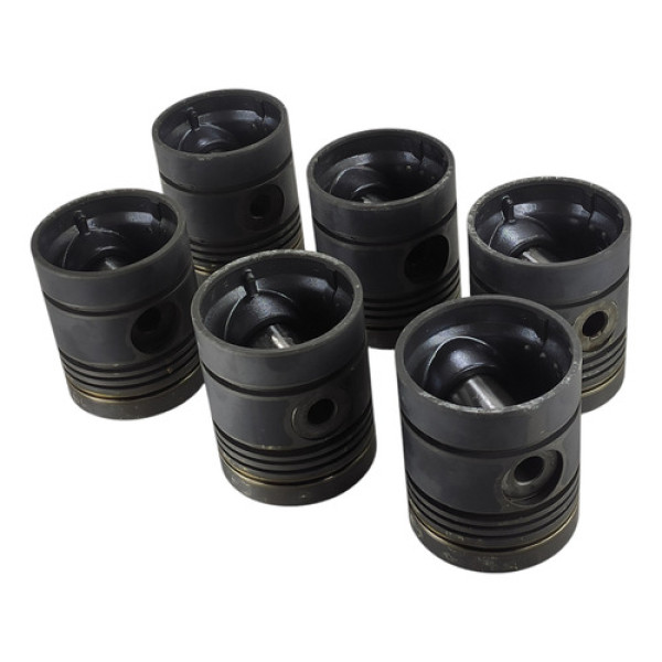 Kit Pistao Motor Mercedes Benz Om 352a Turbo 3 Caneletas