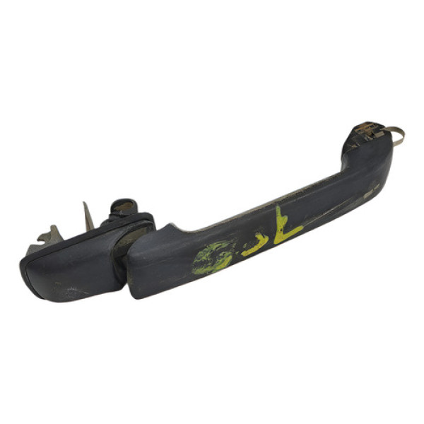 Macaneta Externa Porta Traseira Direito Gol  2000 2005 Preto Dianteira/traseira