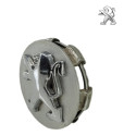  Calota Miolo Central Roda Peugeot 206 2001 2009  Prateado
