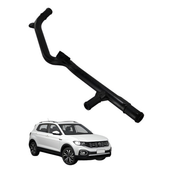 Tubo Cano Agua Radiador Volkswagen Tcross 2022