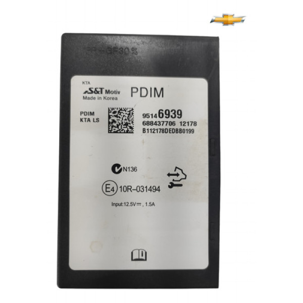 Modulo Eletronico Interface Multimidia Chevrolet Cruze 2012