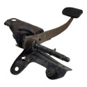 Pedal Pedaleira  Freio Chevrolet Chevette 1992 1997 Preto