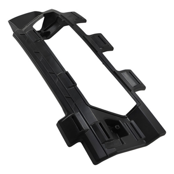 Moldura Grade Parachoque Traseiro Direito Fox 2010 2014 Preto Direito