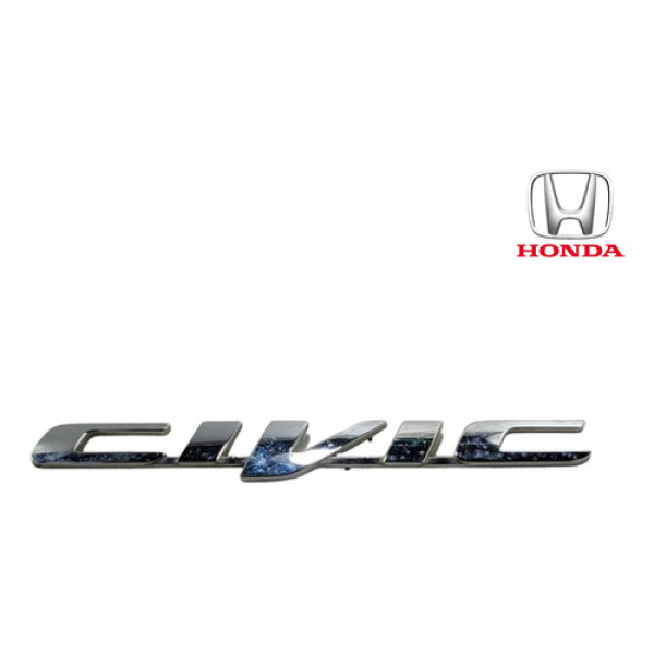 Emblema Letreiro Tampa Traseira Honda Civic 2012 2016