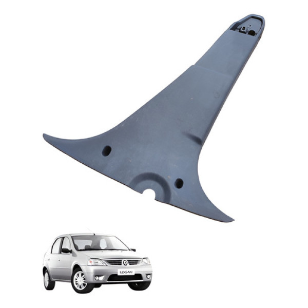 Acabamento Coluna Esquerda Renault Logan 2007 2010 Usado