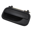 Macaneta Externa Porta Traseira Esquerda Vectra 1997 2005 Preto Traseira