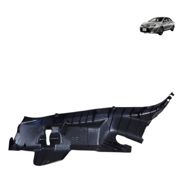 Acabamento Soleira Traseiro Direito Toyota Yaris 2019 2020 Preto