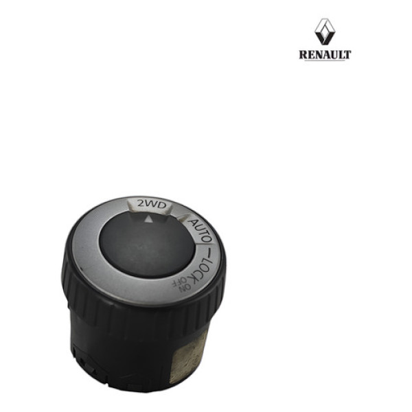Botao Regulagem Comando Tração Renault Duster 2.0 16v 2013 Preto