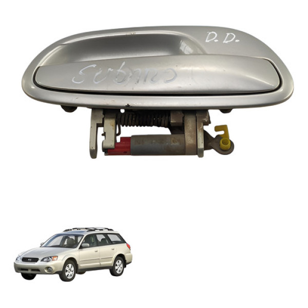 Macaneta Externa Dianteira Direita Outback 2006 2007 Prateado Dianteira/traseira
