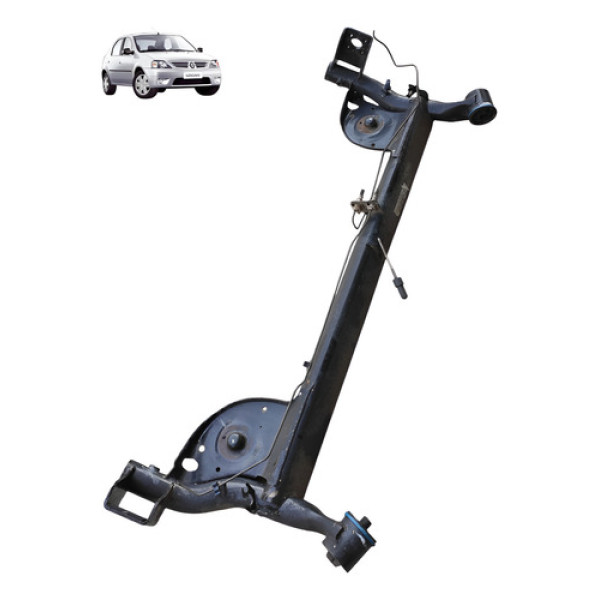 Ponta Eixo Traseiro Renault Logan 1.0 16v  2010 2011 Preto