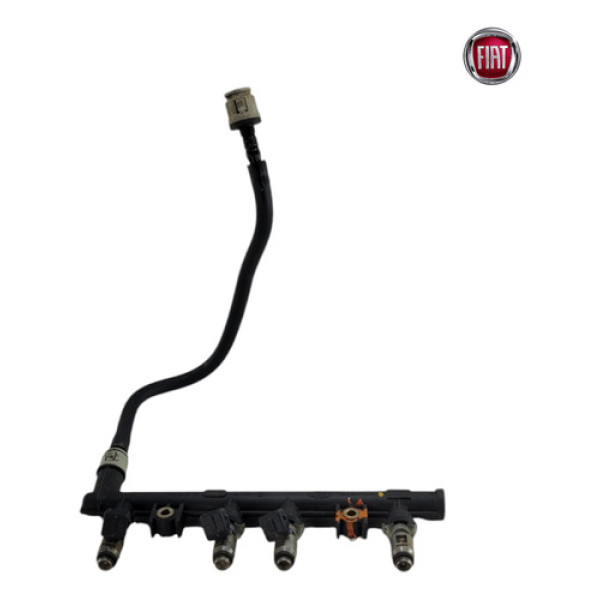 Flauta Injecao Bicos Injetores Fiat Siena 1.4 Tetrafuel 2007