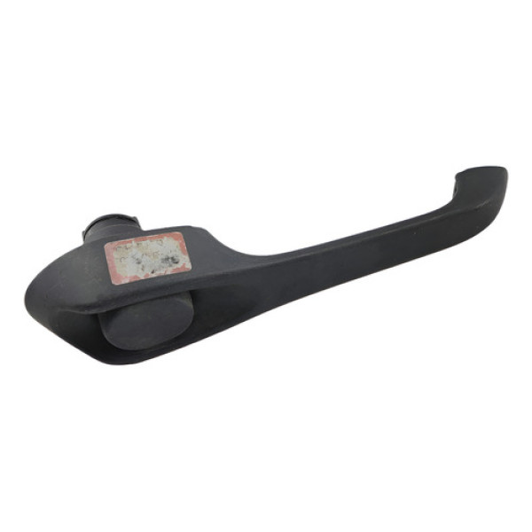 Macaneta Externa Traseira Direita Fiat Uno 1995 2004 Preto Dianteira