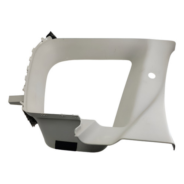 Moldura Coluna Traseira Esquerda C3 Aircross 2010 2012 Branco