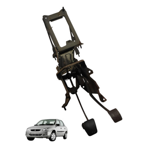 Pedaleira Freio Embreagem Corsa Classic 2003 2016