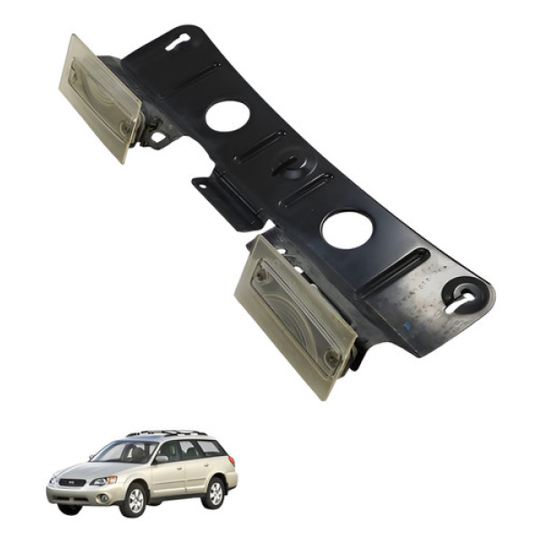Par Lanterna Luz Suporte Placa Subaru Outback 2006 2007