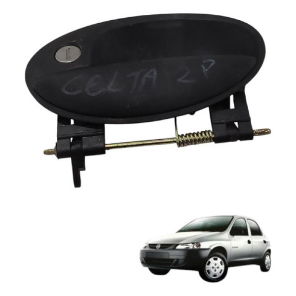 Macaneta Externa Porta Esquerda Gm Celta 2003 2005 Usado Dianteira/traseira