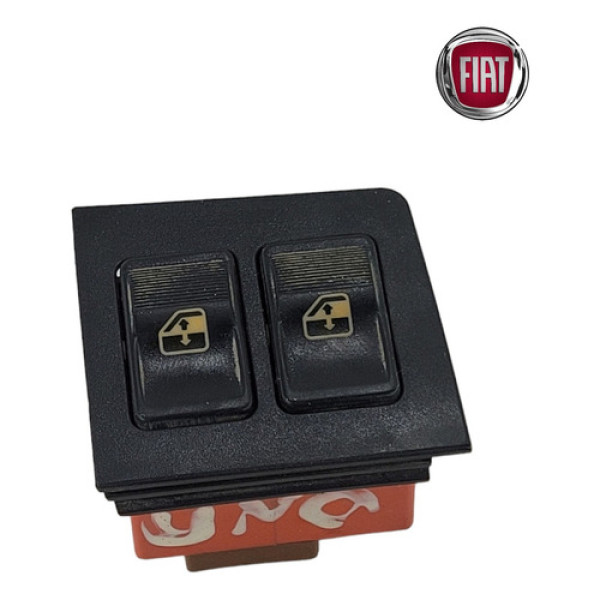 Botao Vidro Eletrico Fiat Uno Elba 1985 Dianteiro Esquerdo