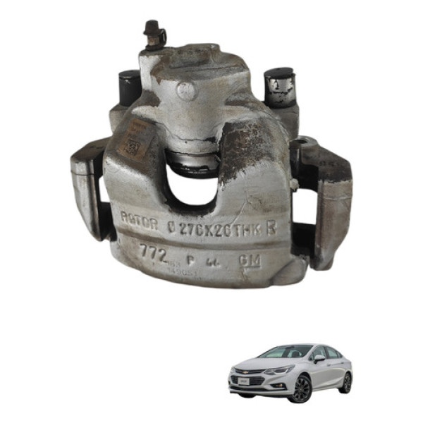 Pinca Freio Dianteiro Esquerdo Chevrolet Cruze 2017
