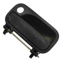 Macaneta Externa Porta Dianteita Direita Vectra 1997 2005 Preto Dianteira