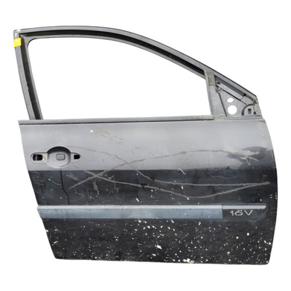 Porta Dianteira Direita Renault Megane 2008 2009 Dianteira Direita Preto