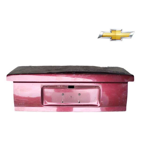 Capo Tampa Traseira Porta Malas Chevrolet Omega 1992 1998 Vermelho