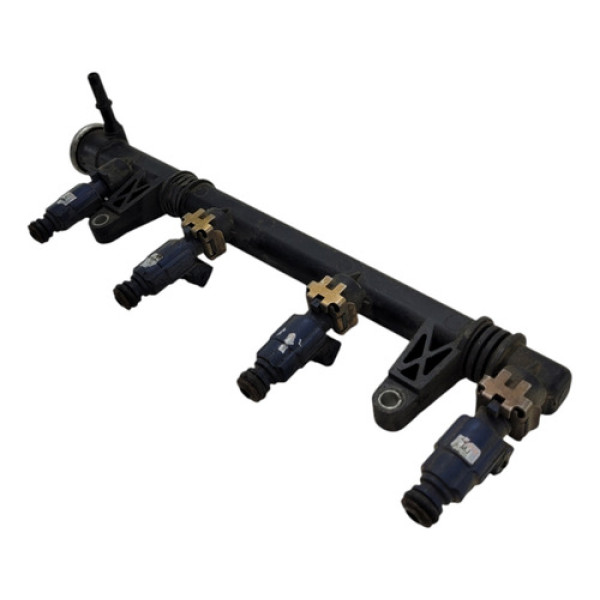 Flauta Combustivel Com Bico Injetor Gm Agile 1.4 2010 2016