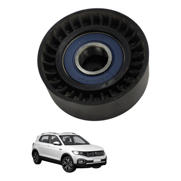 Rolamento Polia Tensionador Correia Tcross 2020 2022 Preto