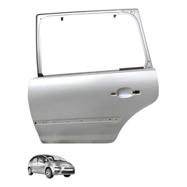 Porta Traseira Esquerda Citroen C4 Picasso 2011 2016 Traseira Es