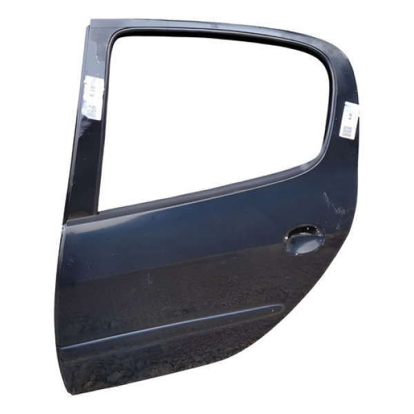 Dobradica Porta  Traseira Esquerda 206 Hatch 2007 2010 Traseira Direito Preto