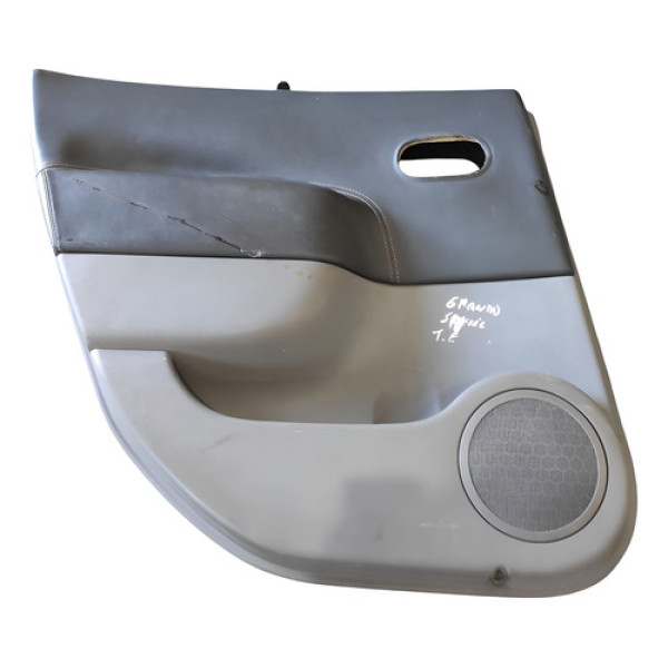 Forro Painel Porta Traseira Esquerda Renault Scenic 2008 Preto