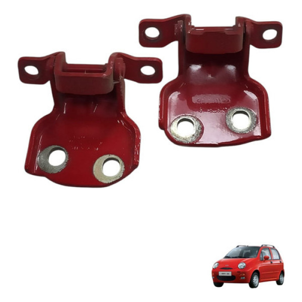 Par Dobradica Porta Traseira Direita Chery Qq 2010