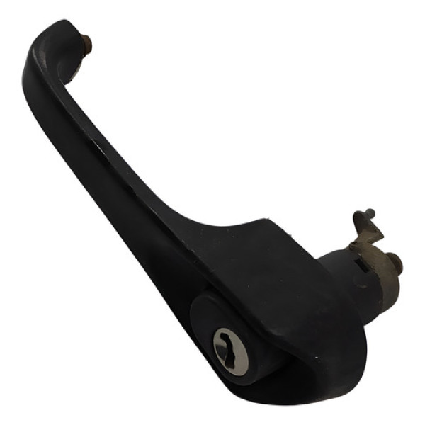 Macaneta Externa Dianteira Esquerda Fiat Fiorino 1995 2000 Preto