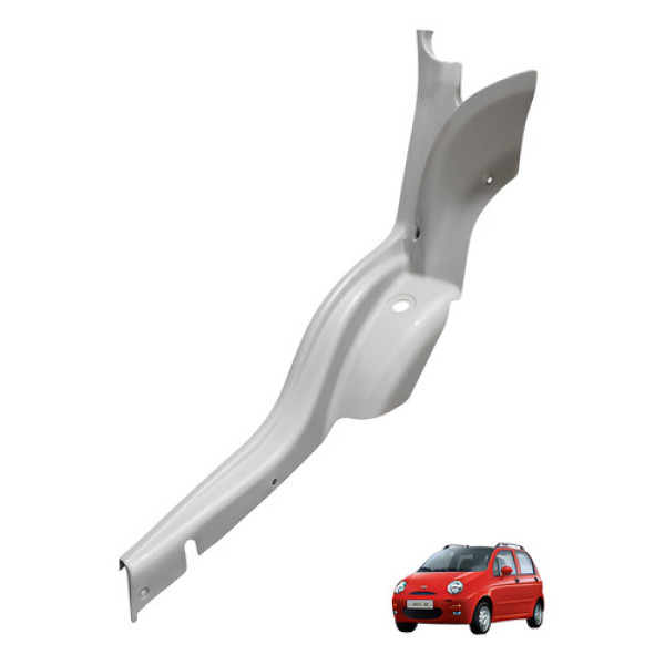 Acabamento Soleira Traseira Esquerda Chery Qq 2011 Usado Bege