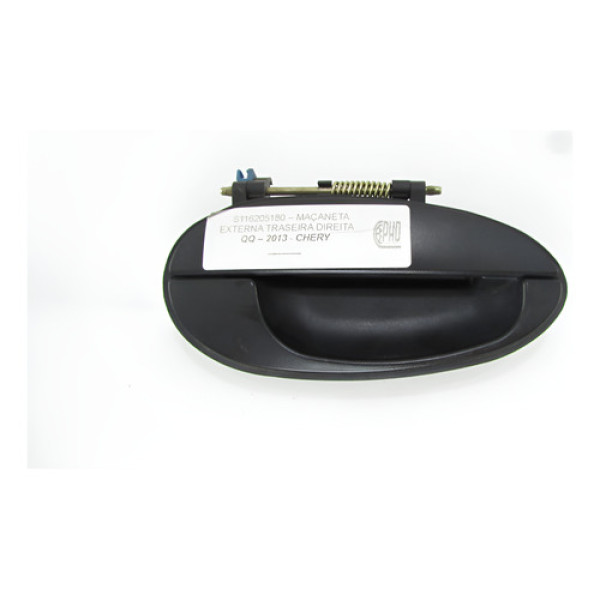 Maçaneta Externa Chery Qq 2013 Original Traseira Direita Preto Traseira
