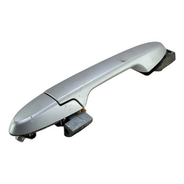 Puxador Macaneta Externa Dianteira Direita Honda Fit 2015 Prateado Traseira