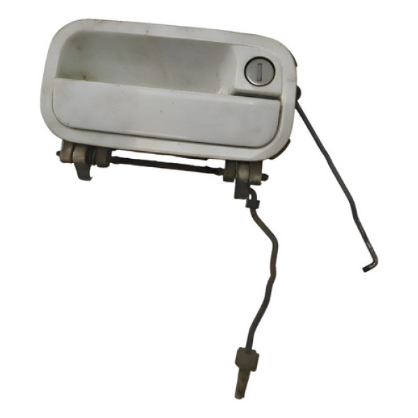 Macaneta Externa Dianteira Direita Corsa Classic 2002 2003 Cinza